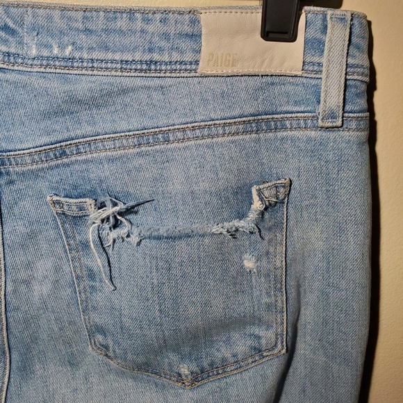 Paige Noella  Destructed Jeans Size 29 - Picture 6 of 10